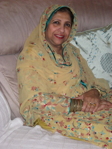 My beloved mother Mrs Meshar Mumtaz Bano - October is breast cancer awareness month lets talk prevention