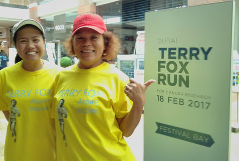 The Terry Fox Run Volunteers, Dubai, UAE - February 2017