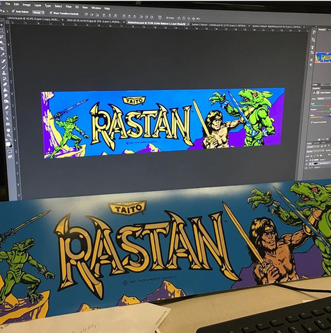 Rastan marquee art