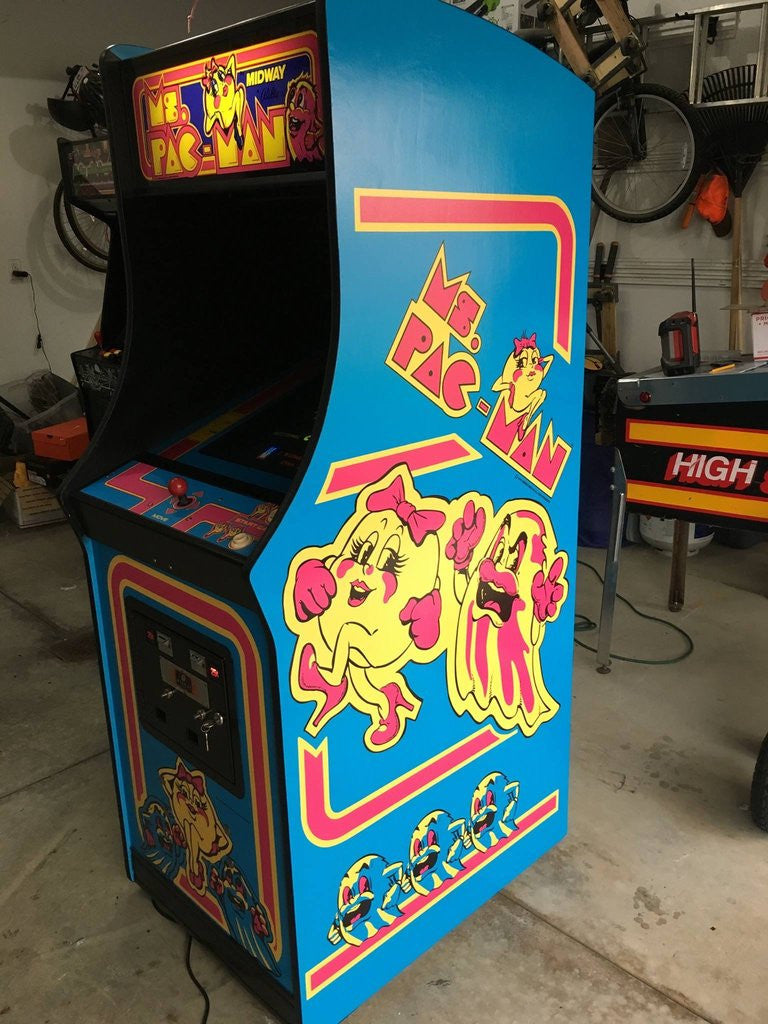 Ms Pac Man Complete Restoration Kit Escape Pod Online