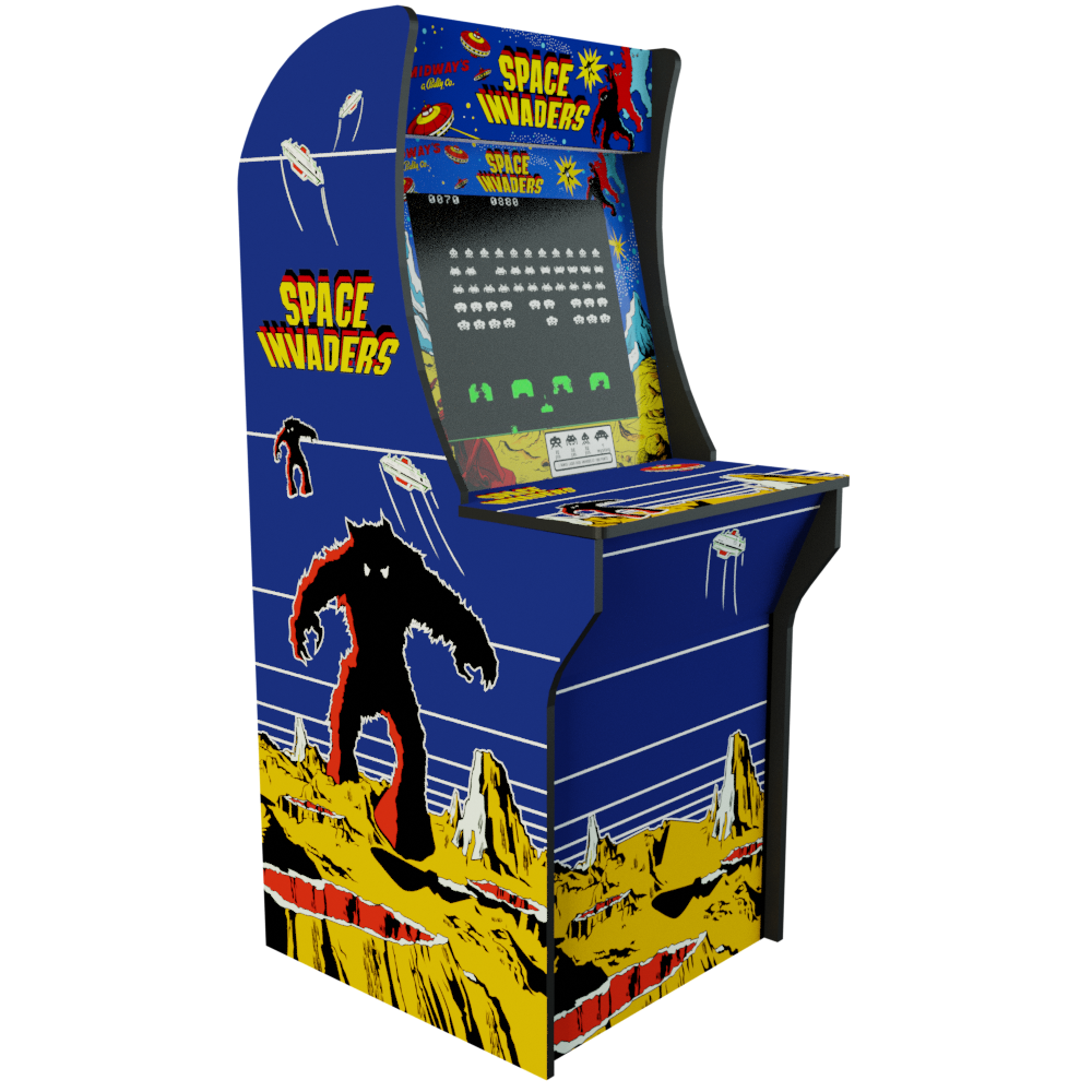 Arcade1Up - Space Invaders Custom Art – Escape Pod Online
