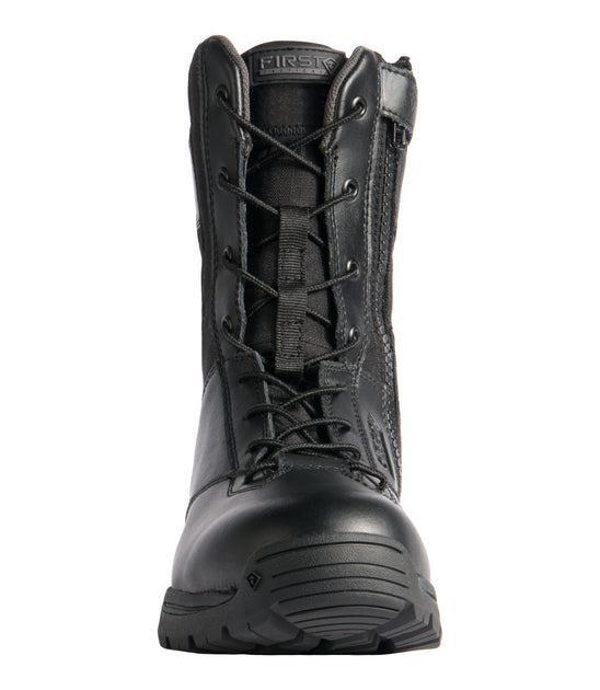 black boots waterproof