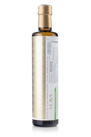Alba Urgavo- Award Winning Cold Press EVOO Extra Virgin Olive Oil, 17 Ounce Glass Bottle.2016-2017 Harvest