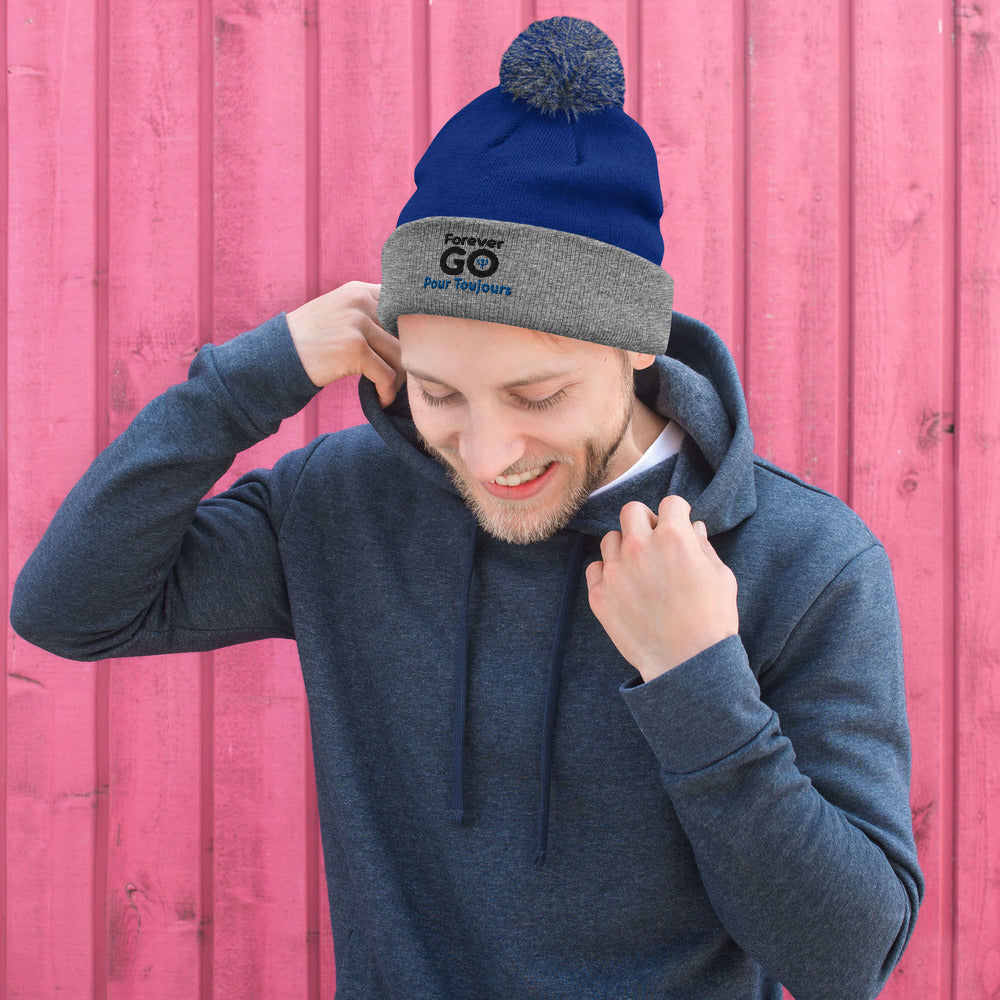 GO Pom-Pom Beanie -Stay warm in style for the winter! – The