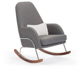 Monte Jackson Rocker - Dark Grey Italian Wool