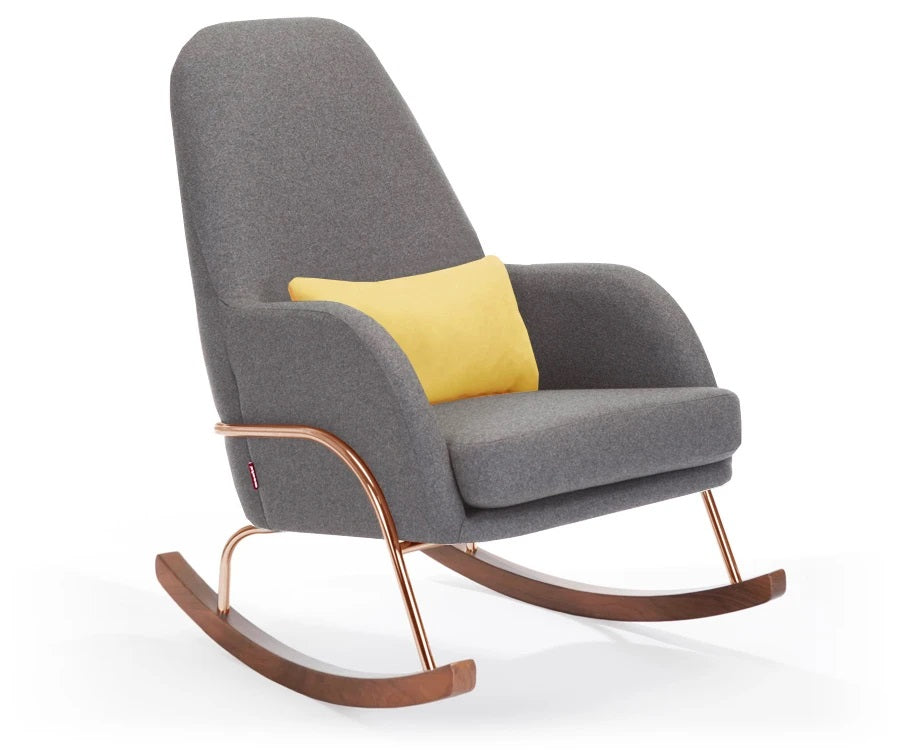 Monte Jackson Rocker - Dark Grey Italian Wool