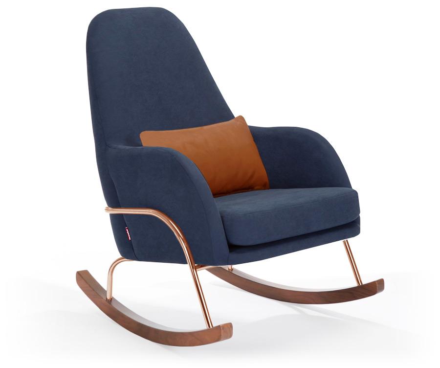 Monte Jackson Rocker - Navy Blue