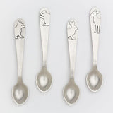 BeeHive Heirloom Woodland Animal Baby Feeding Spoon - fawn&forest