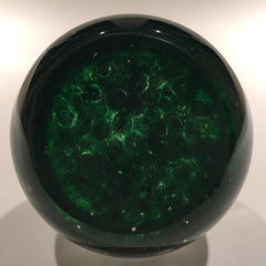 Rare Antique Riedel Art Glass Paperweight Close Packed Complex Millefiori