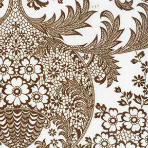 Brown And Black Toile Tabe Cloth 61