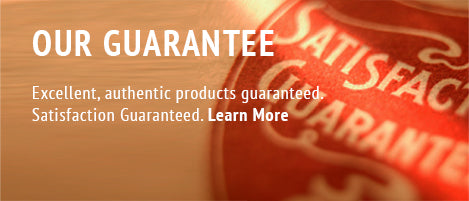 
			OUR GUARANTEE
			Excellent, authentic products guaranteed
			Satisfaction Guaranteed. Learn More
	