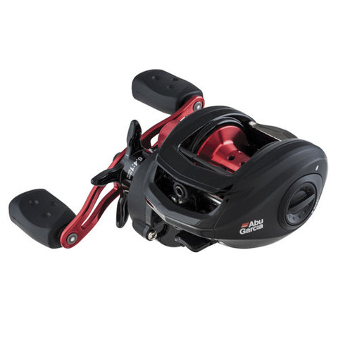 Abu Garcia Black Max Low Profile Reel LP, 6.4:1 Gear Ratio, 5 Bearings, 18 lb Max Drag, Left Hand, Clam Package