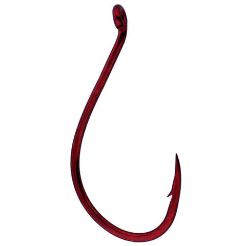 Gamakatsu Octopus Light Hooks Size 2, Red, Per 8