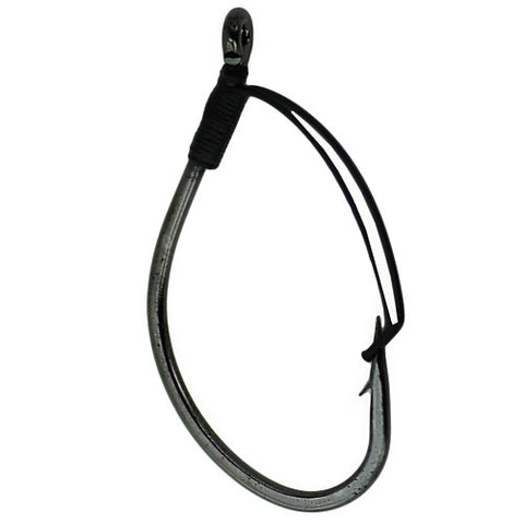 Gamakatsu Split Shot/Drop Shot Weedless Hook Size 2, NS Black, Per 5