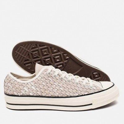 Converse Cuck Taylor All Star '70 OX White/Black Men's Shoes Size 9.5