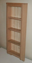 End of Cabinet wood spice rack.