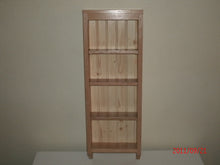 End of Cabinet wood spice rack.