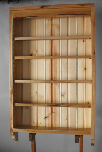 Spice Rack, Rustic Hickory
