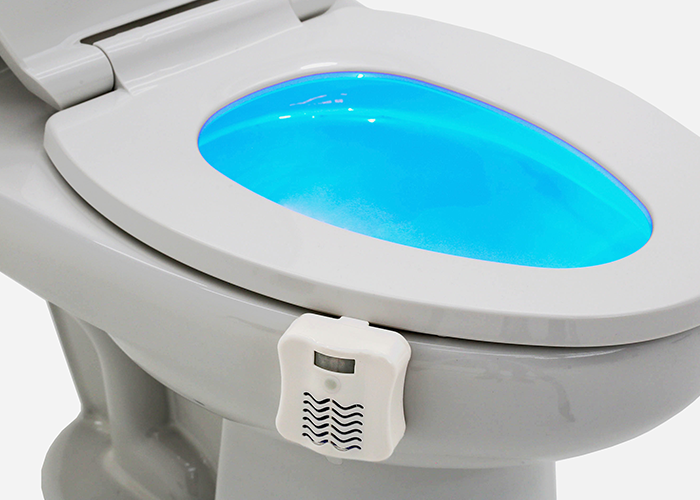 GlowBowl Fresh - Motion Activated Toilet Nightlight with Air Freshener