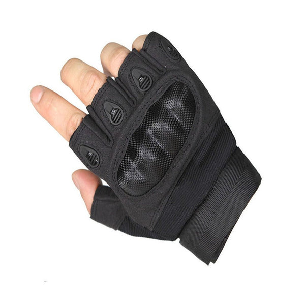 Upgraded Men's Half Finger Tech Touch Gloves for Motorcycle Climbing hiking Outdoor Sports Smart Gloves,OMGAI