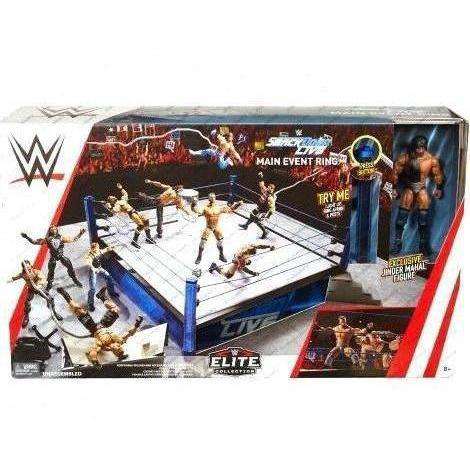 wwe main event ring toy