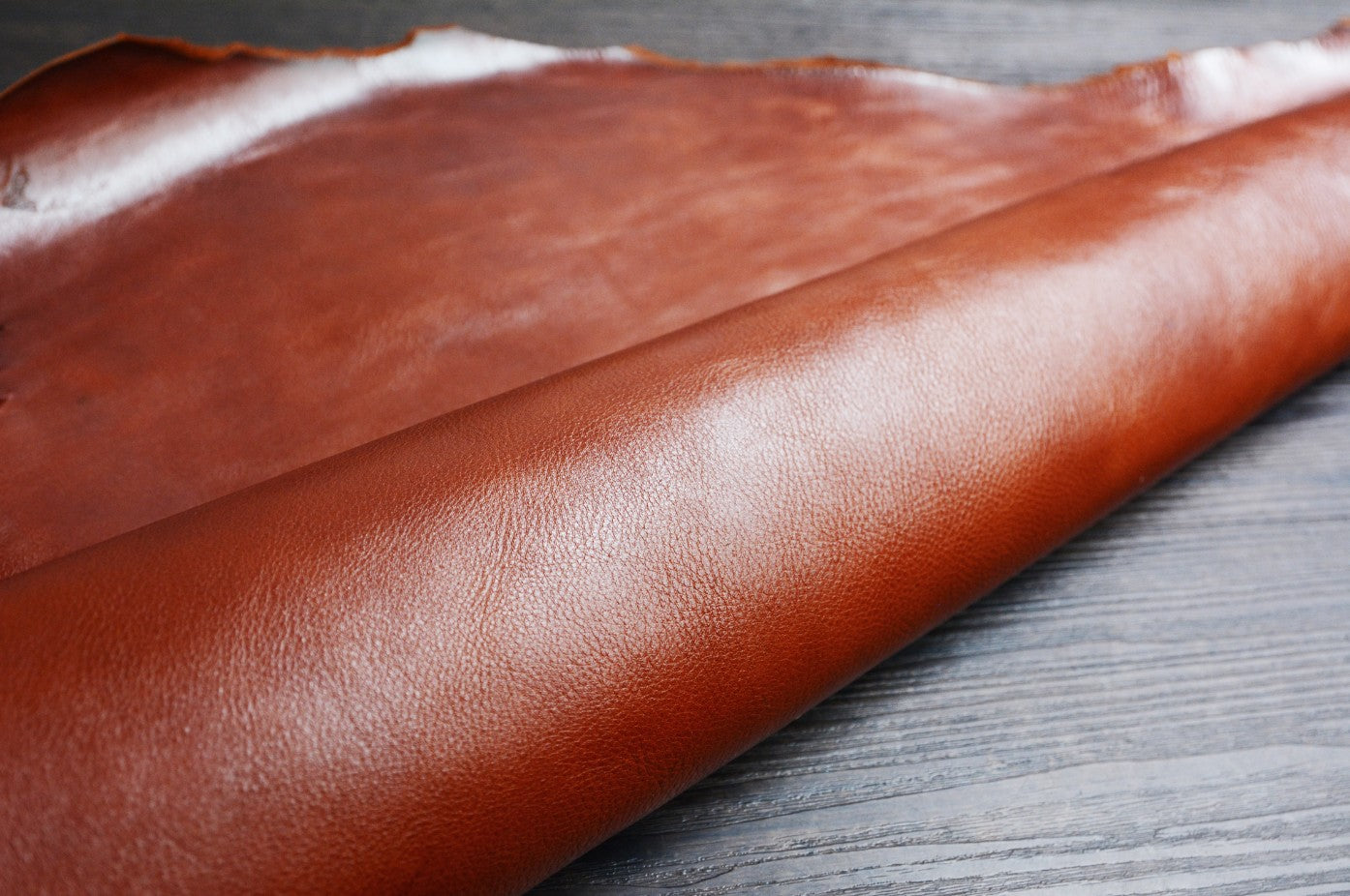 brown full grain leather