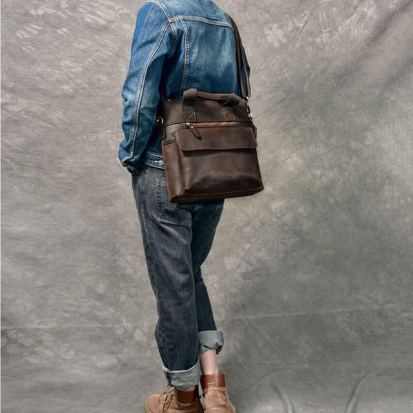 mens shoulder messenger bag