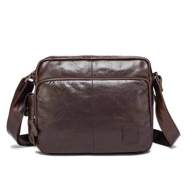 mens leather tote bag with zipper