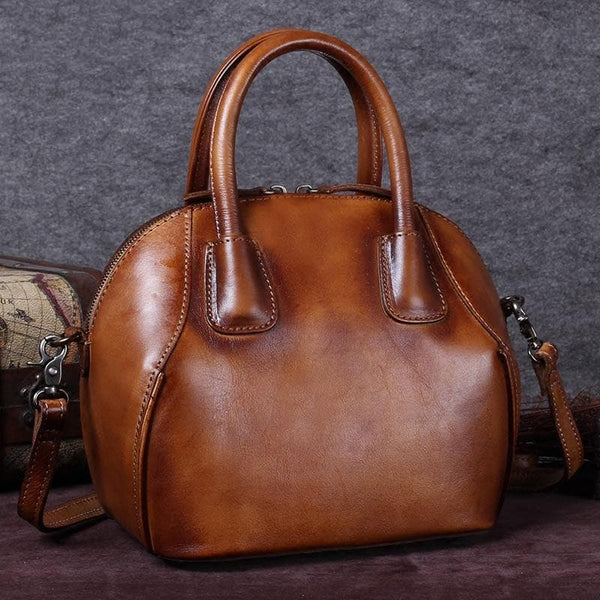Handmade Vintage Leather Purse, Women Messenger Bag, Handbags A0143 – ROCKCOWLEATHERSTUDIO