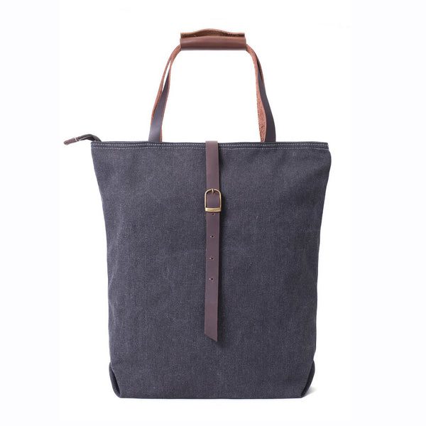 Waxed Canvas Tote Bag, Handbag for Women, Daily Bag, Shoulder Bag 1409 – ROCKCOWLEATHERSTUDIO