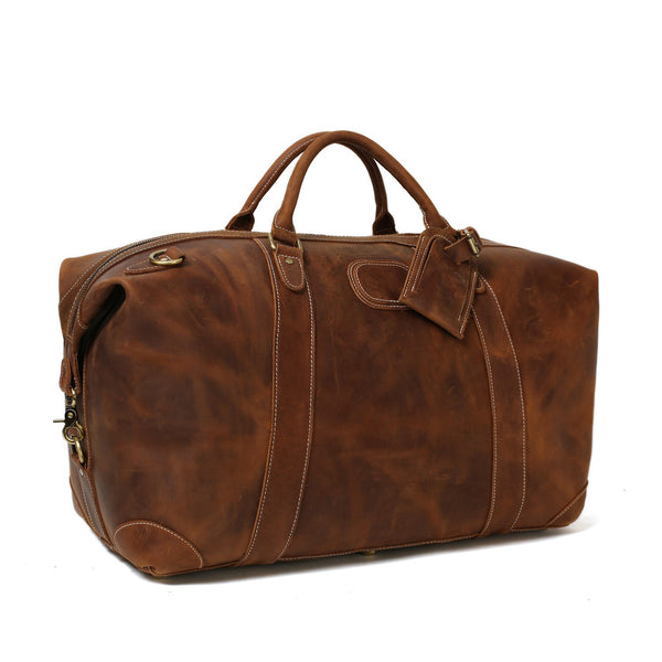 Handmade Leather Duffle Bag - Military/Army Duffle Bag - Gunnar Duffle - Go  Forth Goods ®