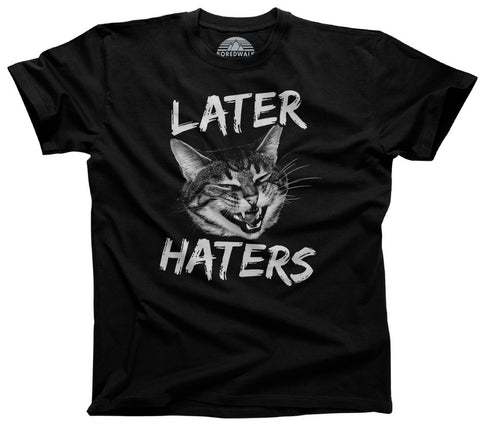 Later Haters Cat Tshirt