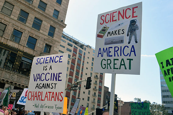 March For Science Posters - Vaccine Against Charlatans