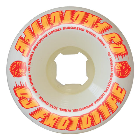 OJ | 56mm/95a Core/101a Outer - Prototype Double Durometer Wheels