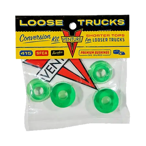 Venture | 90a Low Bushings (Shorter Top Bushings For Looser Trucks)