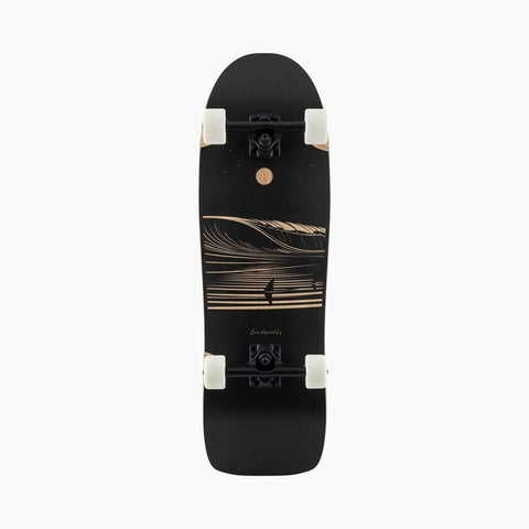 Landyachtz | ATV Ditch Life Dark Wave Cruiser Complete - 31" (Wheels And Trucks May Vary)