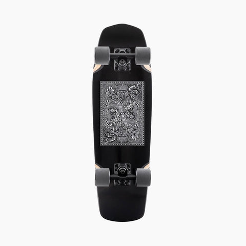 Landyachtz | Dinghy Coffin XL Card Cruiser Complete - 28" (Wheels And Trucks May Vary)