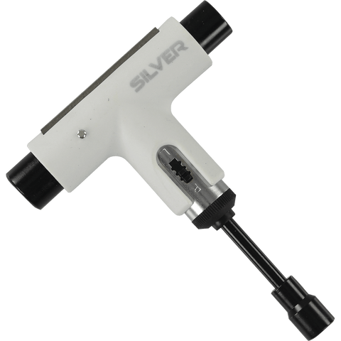 Silver | Ratchet Tool - White/Black