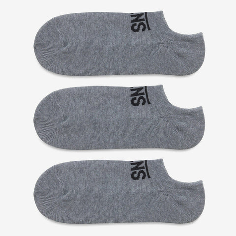 Vans | 3 Pack No Show Socks - Grey