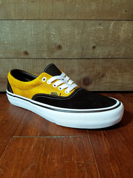 Vans | Era Pro - (Corduroy) Black/Yolk 