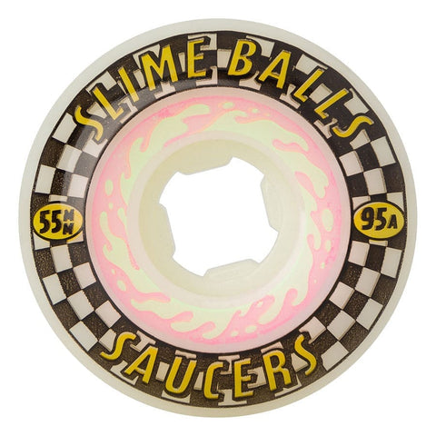 Slime Balls | 55mm/95a Saucers - White