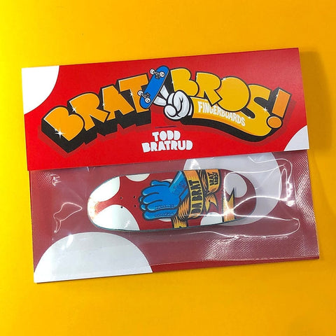 BratBros Fingerboards | Da Bratt Praying Blue Hands