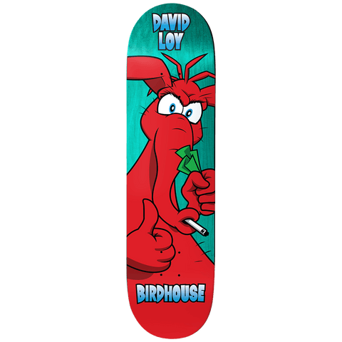 Birdhouse | 8.375” David Loy – Big Red Deck (Orange Stain)