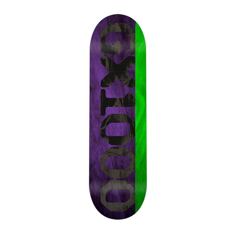 GX1000 | 8.375" Split Wood Stain - Green/Purple