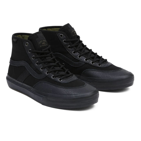 Vans | Crockett High - Butter Leather Black/Black