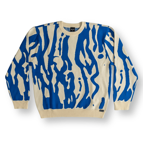 Quasi | Klein Sweater - Royal/Crème