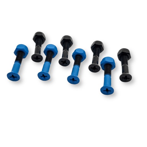 Tripin' Hardware | 1" Phillips - Sonic Blue - Blue/Black