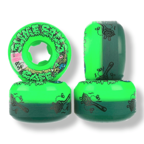 Slime Balls | 54mm/95a Double Take Cafe Vomit Mini - Green Black