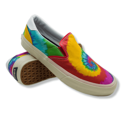 Straye | Ventura Slip On Canvas - Rainbow Tie Dye