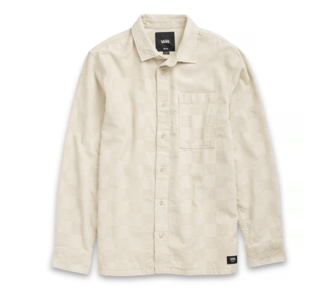 Vans | Morton Checkerboard Buttondown - Oatmeal